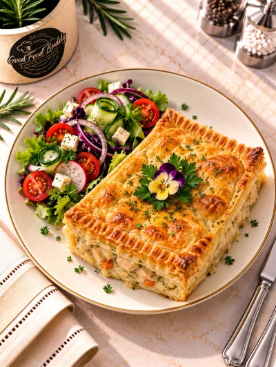 Chicken & Mushroom Pie